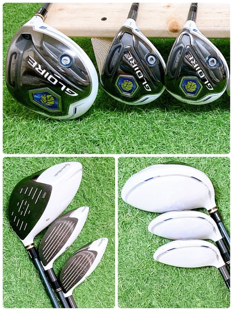 M1 テーラメイド　初心者オススメ　ゴルフクラブセット　メンズ　11本