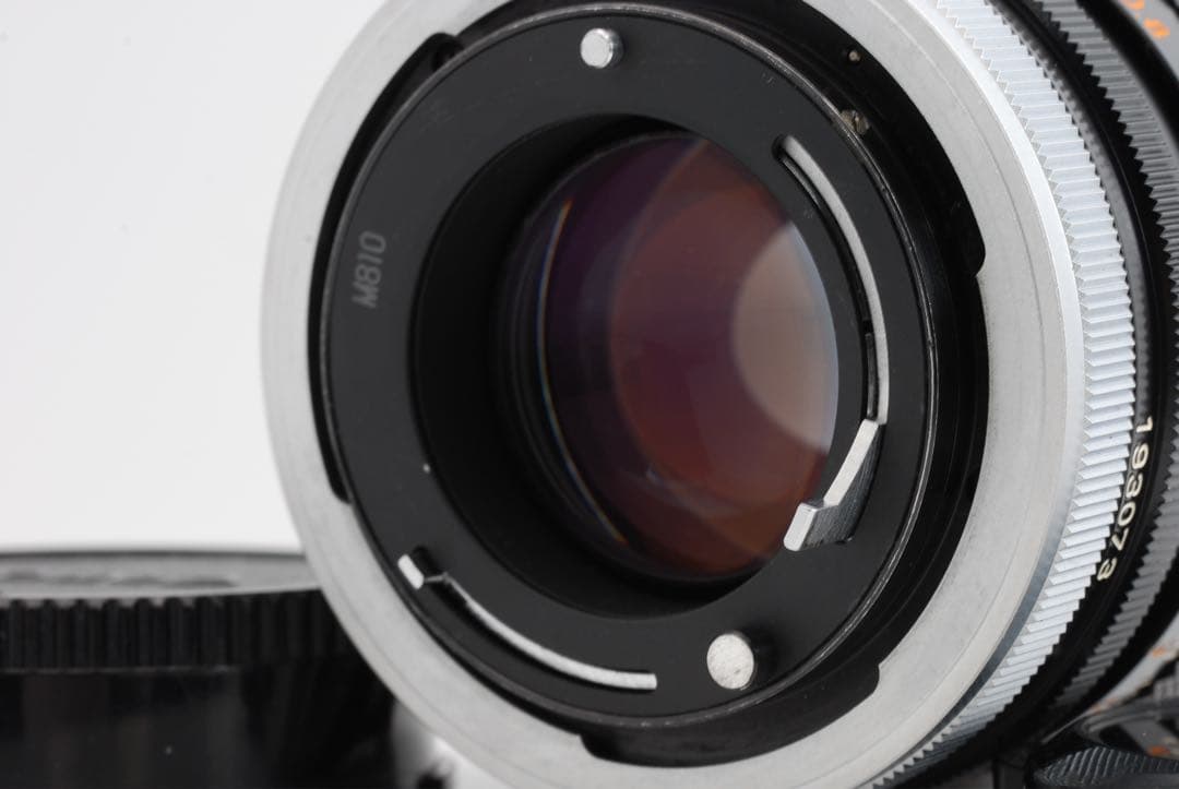 【極上美品級 】Canon FD 50mm f1.4 整備済 希少な銀枠デザイン