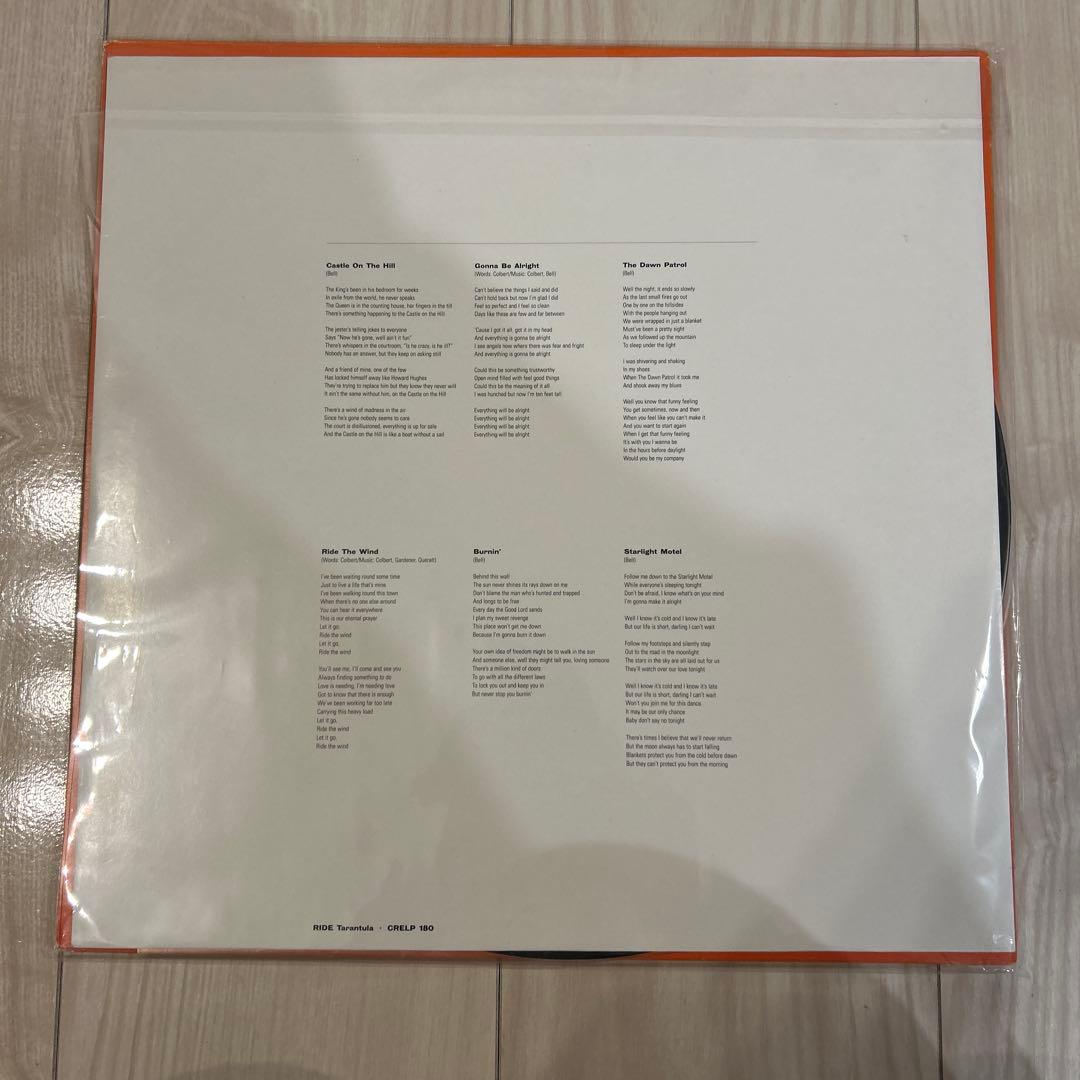 RIDE Tarantula レコード