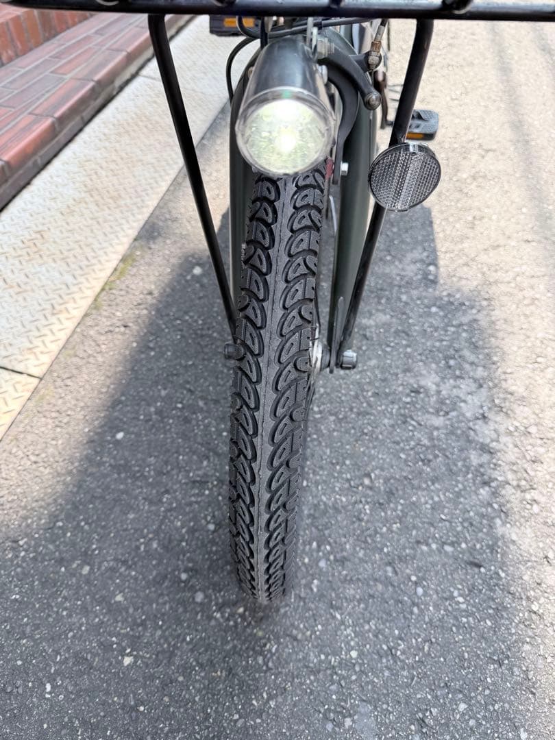 大阪府　子供乗せ　パナソニック 電動アシスト自転車 チャイルドシート付き グレー