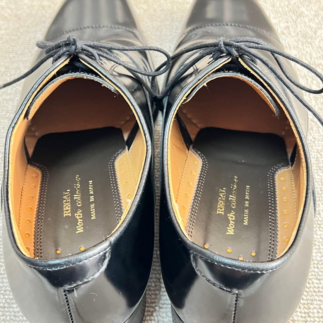 未使用品級✨REGAL リーガル 911Rブラック ストレートチップ 25.5