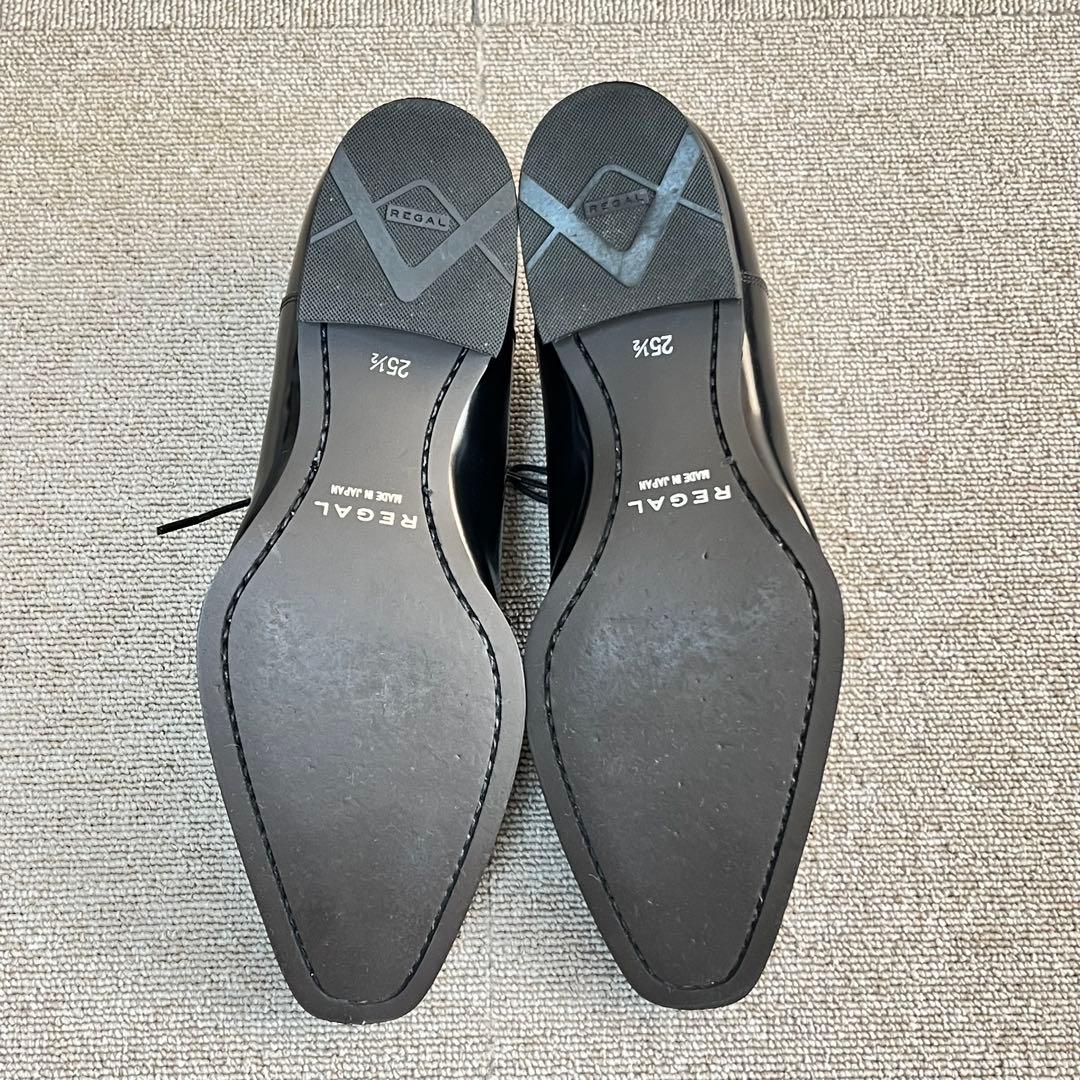 未使用品級✨REGAL リーガル 911Rブラック ストレートチップ 25.5