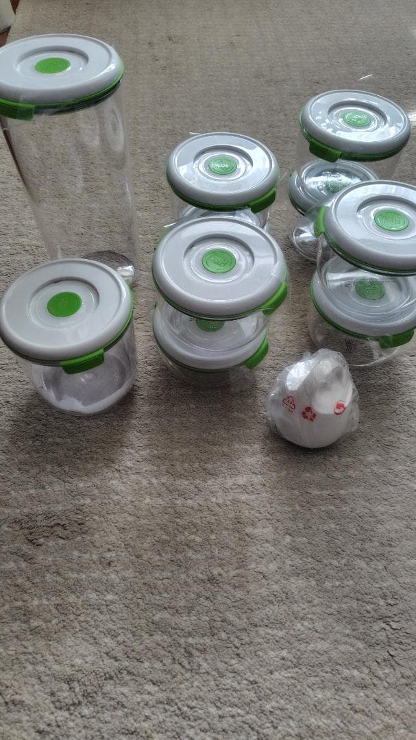 ★未使用★FOSA フォーサ 真空保存容器 コンテナ10個セット