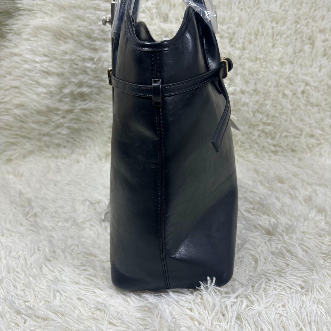 【最終価格新品】スナイデルタグ付きソフトベルトトートバッグ ブラック25SS