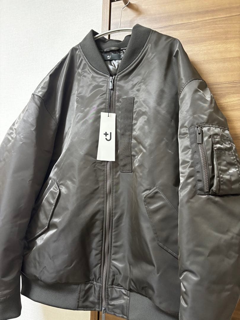 2026復刻 ユニクロ +J ハイブリッドダウンオーバーサイズMA-1 3XL