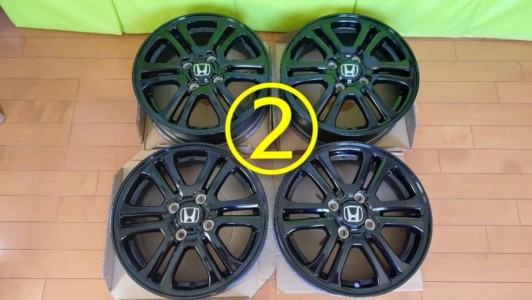 ②CUBE【中古・美品】ホンダ N-BOX ブラックスタイル 2本