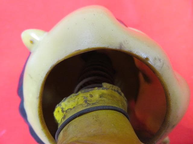 ま*う様 【ee1425/6】不二家のミルキー　ペコちゃん 　首振り人形ソフビ