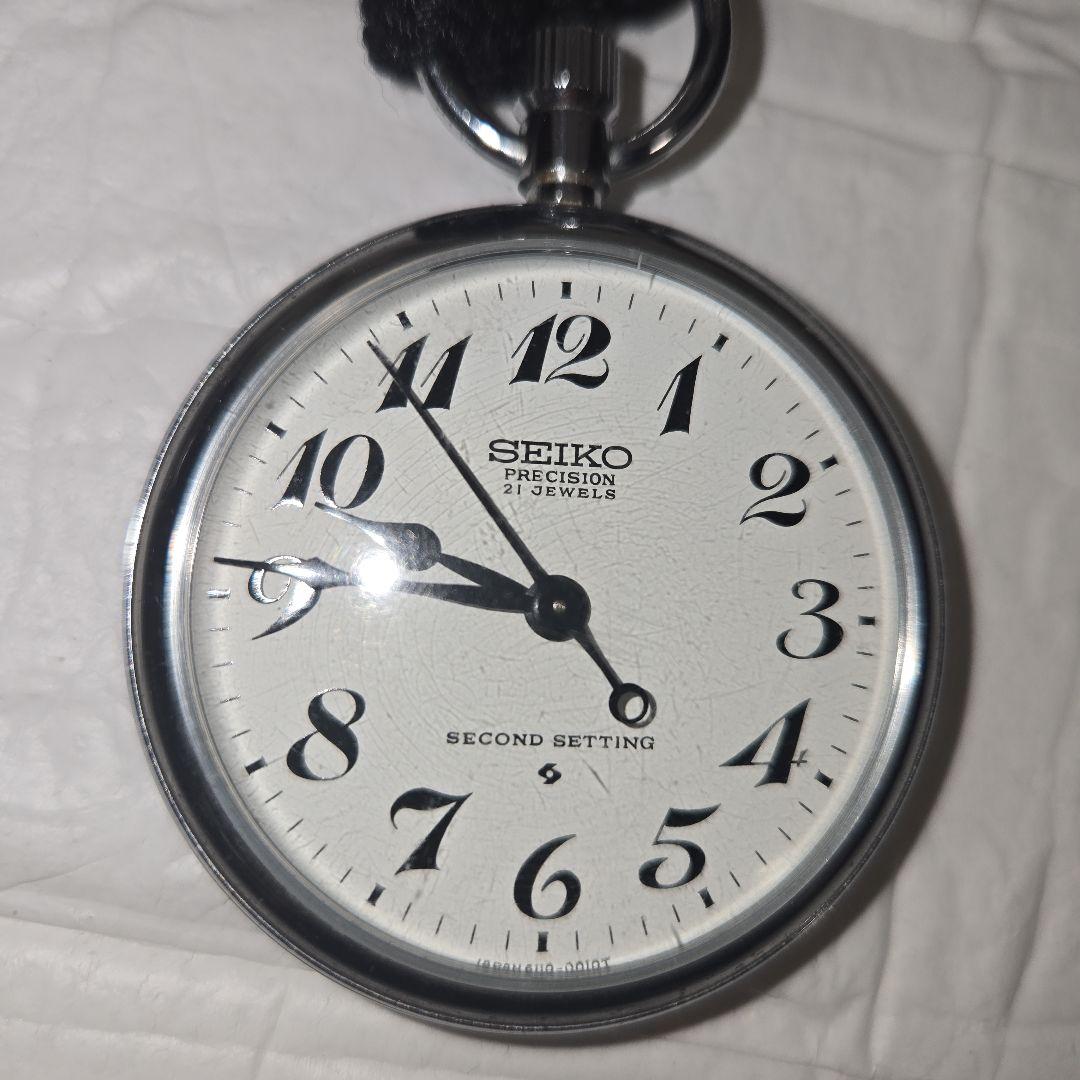 則本　鉄道時計 SEIKO機械式懐中時計 国鉄（日本国有鉄道）