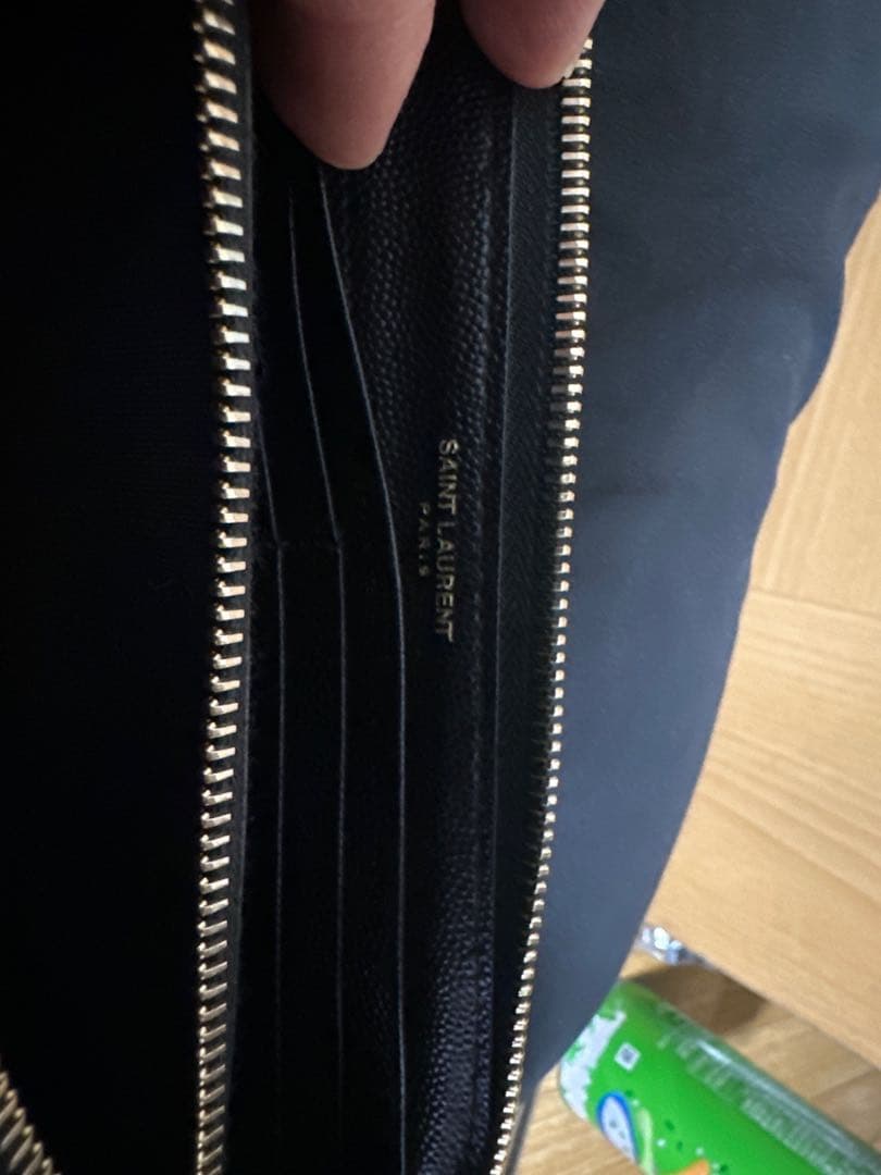 の*ぶ様 Saint Laurent ブラック 長財布
