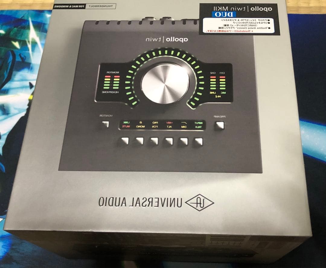 M*7様 Apollo Twin Mkll DUO オーディオインターフェイス