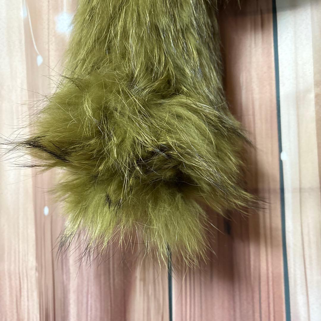 なおこ アッシュ&ダイヤモンド ラクーン ファー コート ジャケット