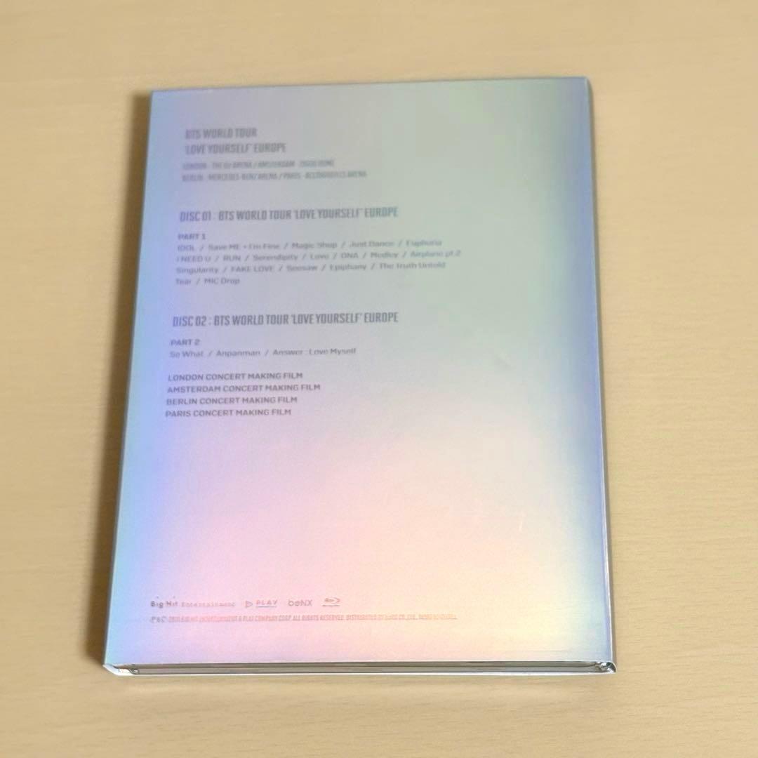 BTS ☆ LOVE YOURSELF EUROPE Blu-ray テテ V