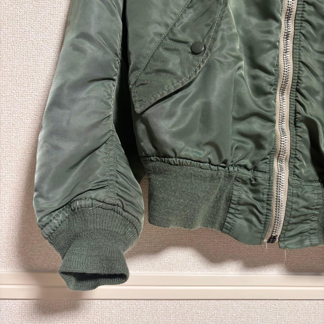 【極美品Sサイズ】USAF ALPHA INDUSTRIES MA-1 70S