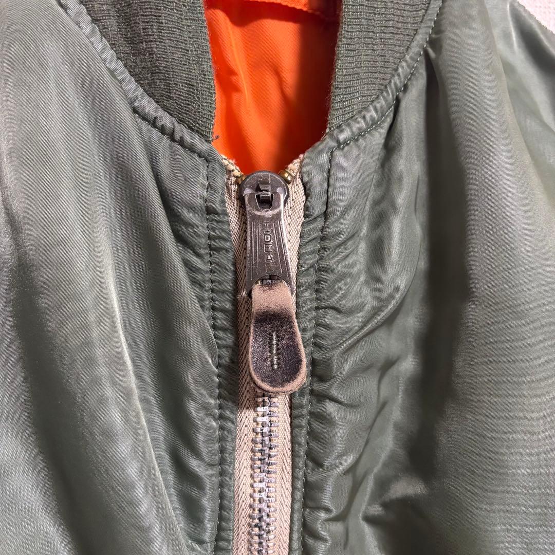 【極美品Sサイズ】USAF ALPHA INDUSTRIES MA-1 70S