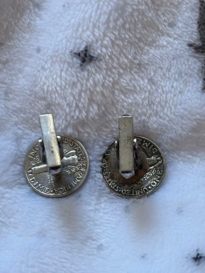 純銀製　銀製　ネクタイピン　カフスボタン　7点まとめ売り　44g