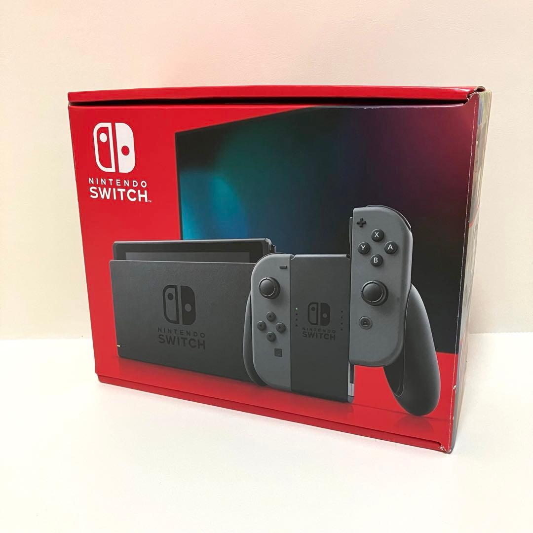 【美品】Nintendo Switch HAD グレー バッテリー拡張版