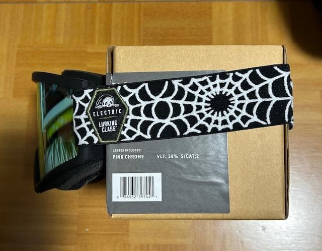 新品ELECTRIC HEX LURKINGコラボグレーゴールドミラー ケース付