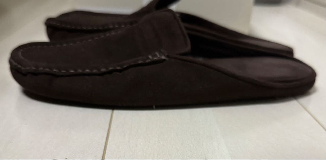 AURALLE Suede Moccasin Slipper サイズ25