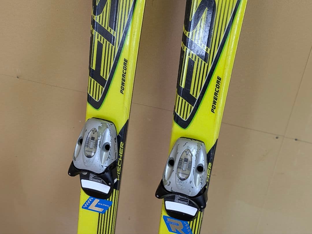 FISCHER RC4 スキーセット ストック ポール付き 130