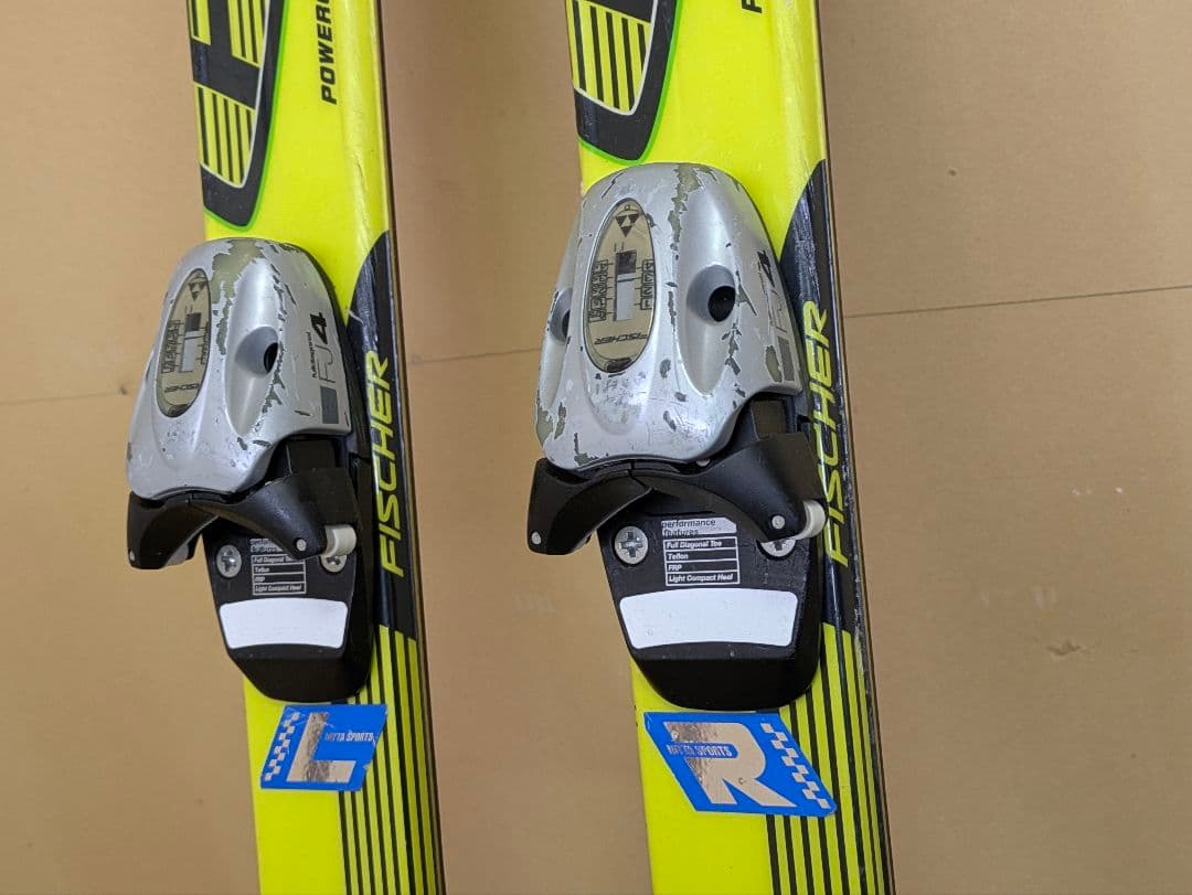 FISCHER RC4 スキーセット ストック ポール付き 130