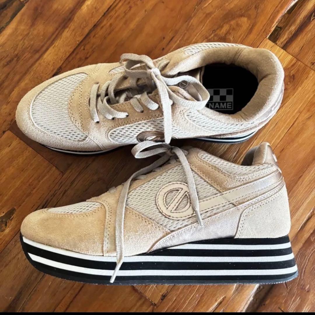 新品NONAME スニーカー　37PARKO23.5cm