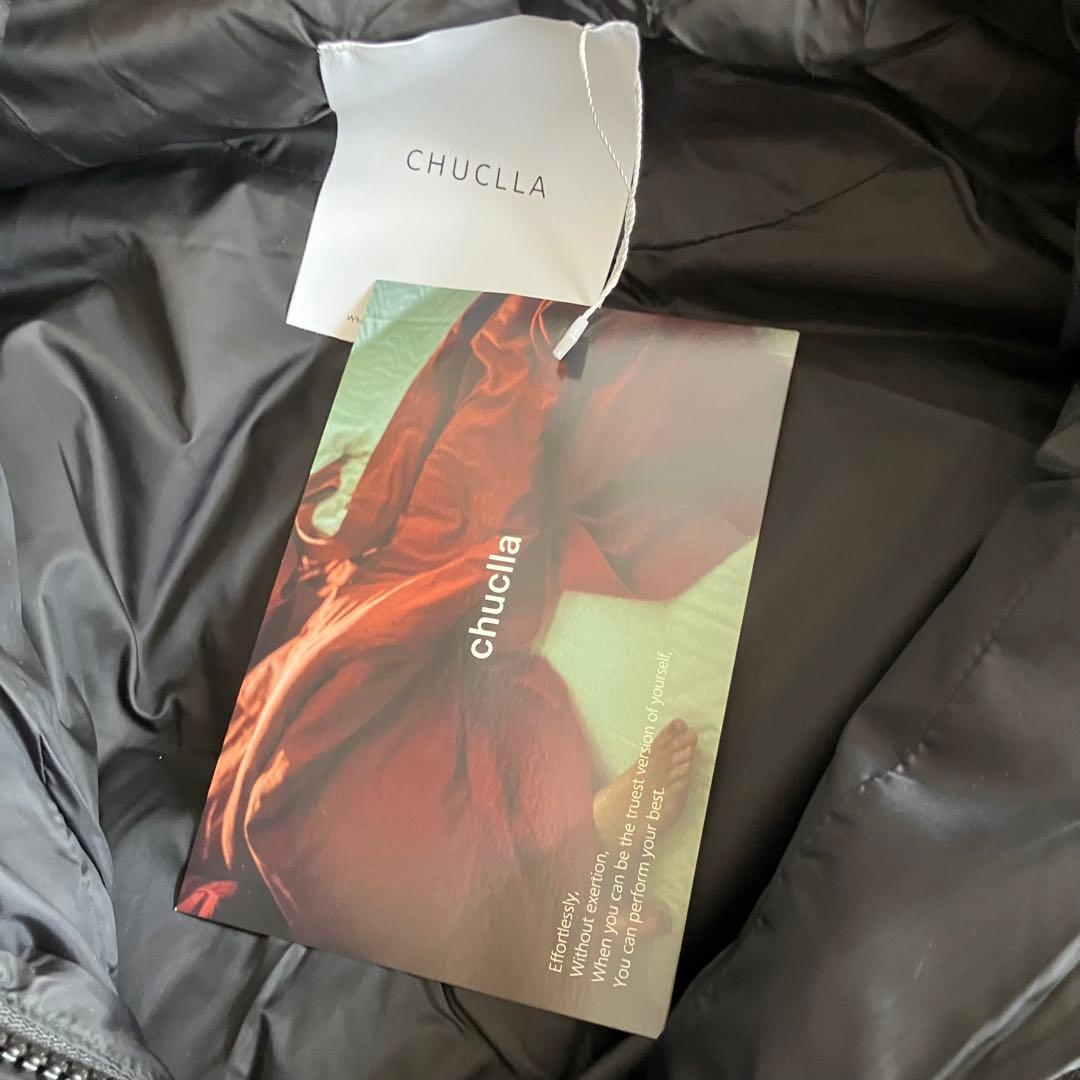 チュクラ　chuclla【未使用】ラウンドボリューム ダウンベスト　ブラック