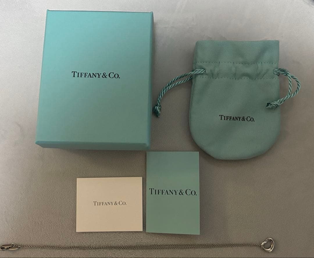 ティファニー オープンハート ネックレス