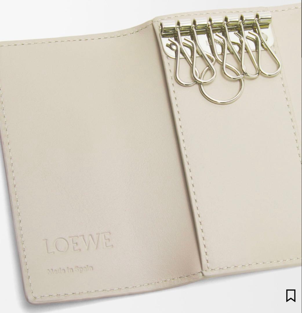 【新品未使用】LOEWE アナグラムキーケース　６連