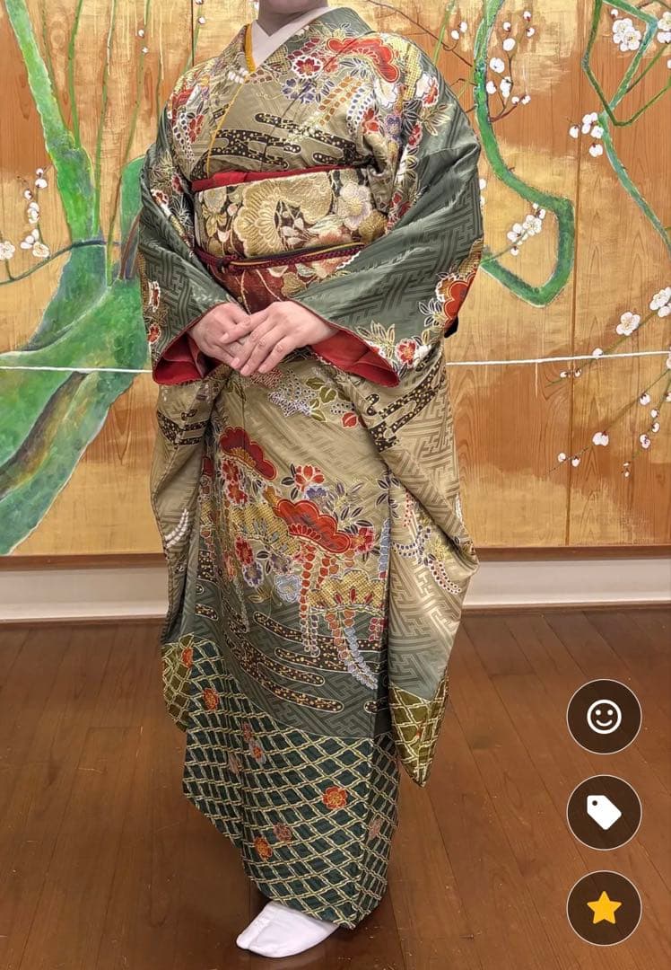 振袖 と袋帯のセット