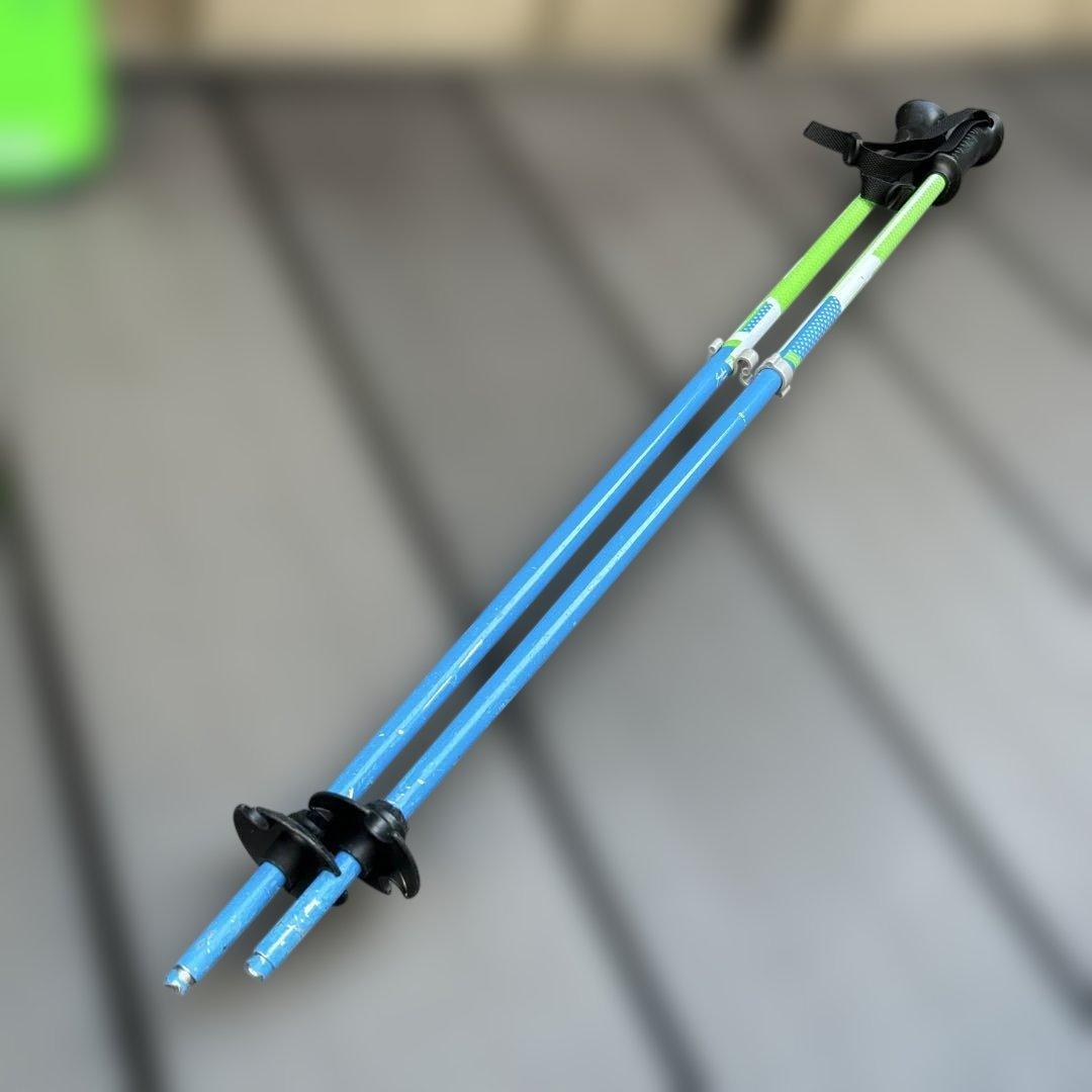 ロシニョール　116cmスキー板・ストック・ケースのセット