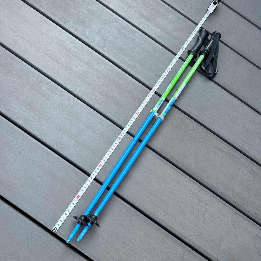 ロシニョール　116cmスキー板・ストック・ケースのセット