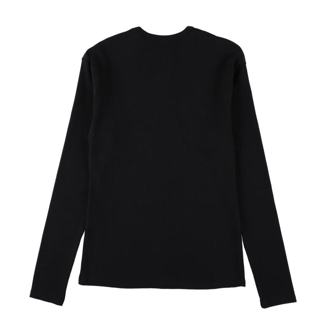VALLAD V.HENRY NECK L/S ブラック iO着用 サーマル