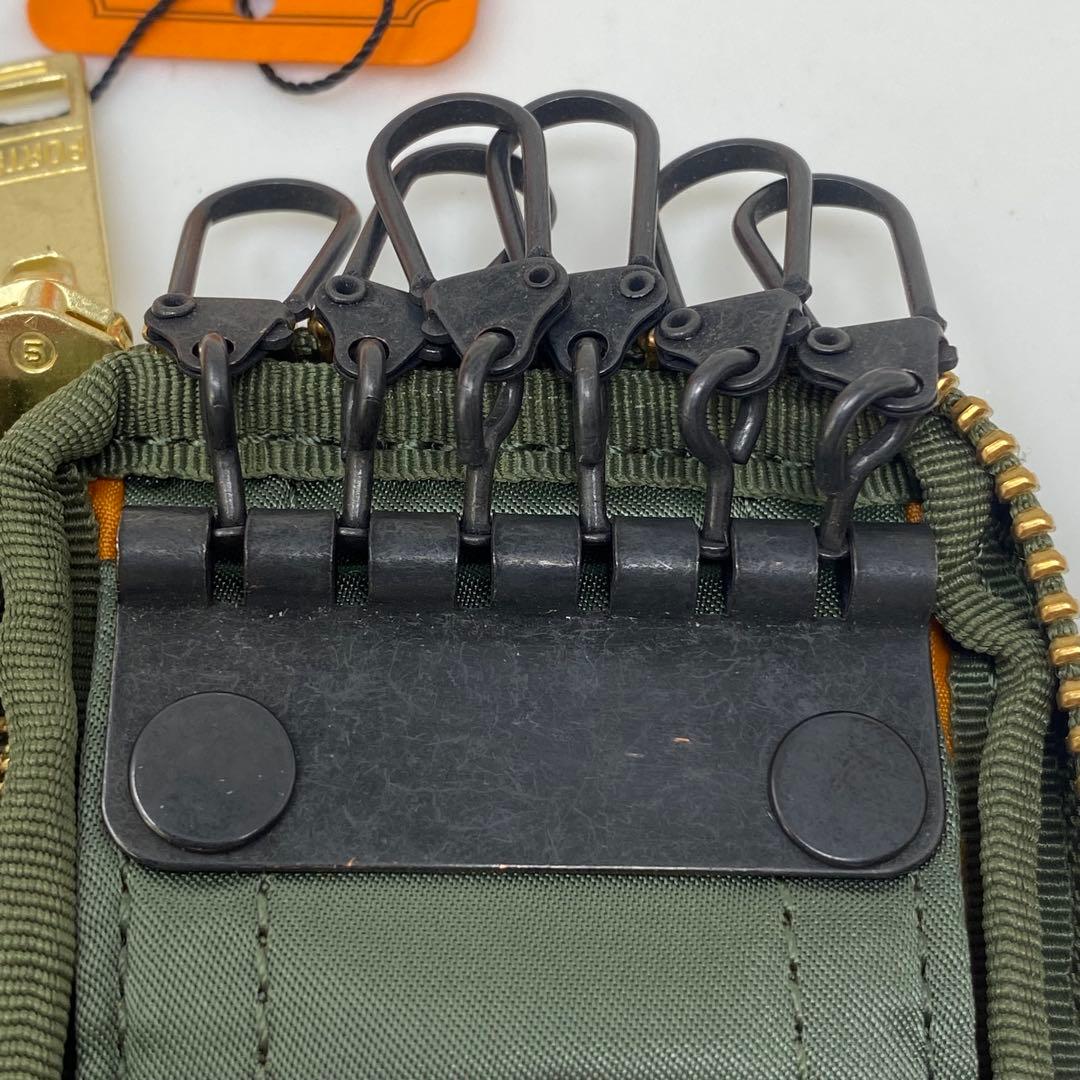 未使用☺︎PORTER タンカー キーケース セージグリーン ポーター