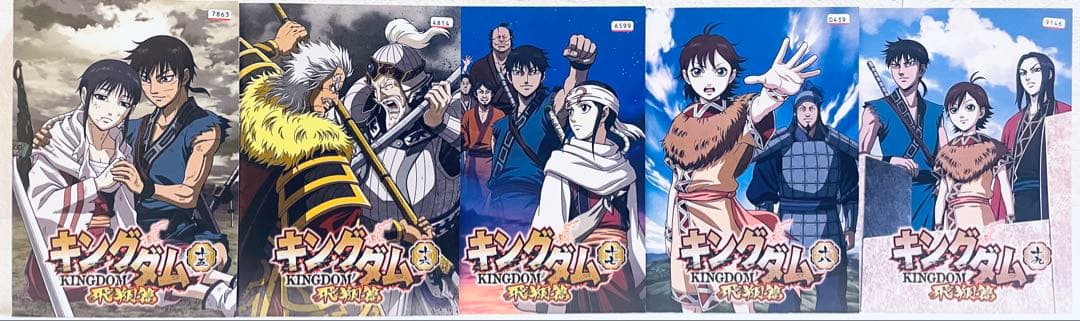 キングダム　飛翔篇　【全19巻】　レンタル版DVD 全巻セット　アニメ