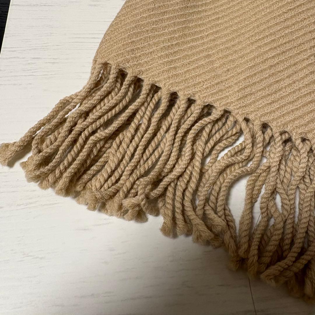 BURBERRY BLUE LABEL ベージュマフラー新品未使用ホースロゴ