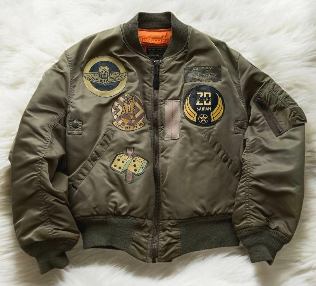 u*r様 AVIREX アヴィレックス USA製 フライトジャケット ma-1