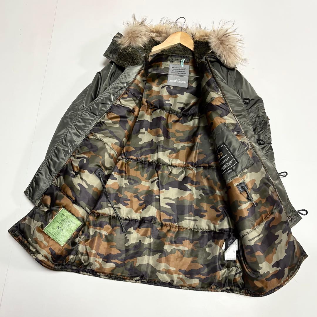 ALPHA　ジャーナルスタンダード　アルファ　コラボ　N3B　フライトジャケット