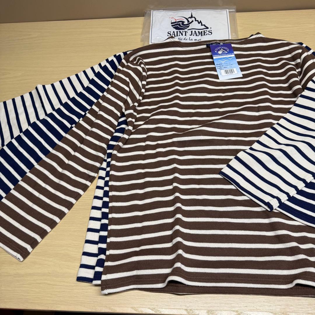 90s ヴィンテージ セントジェームス バスクシャツ T6 ボーダー ロンT