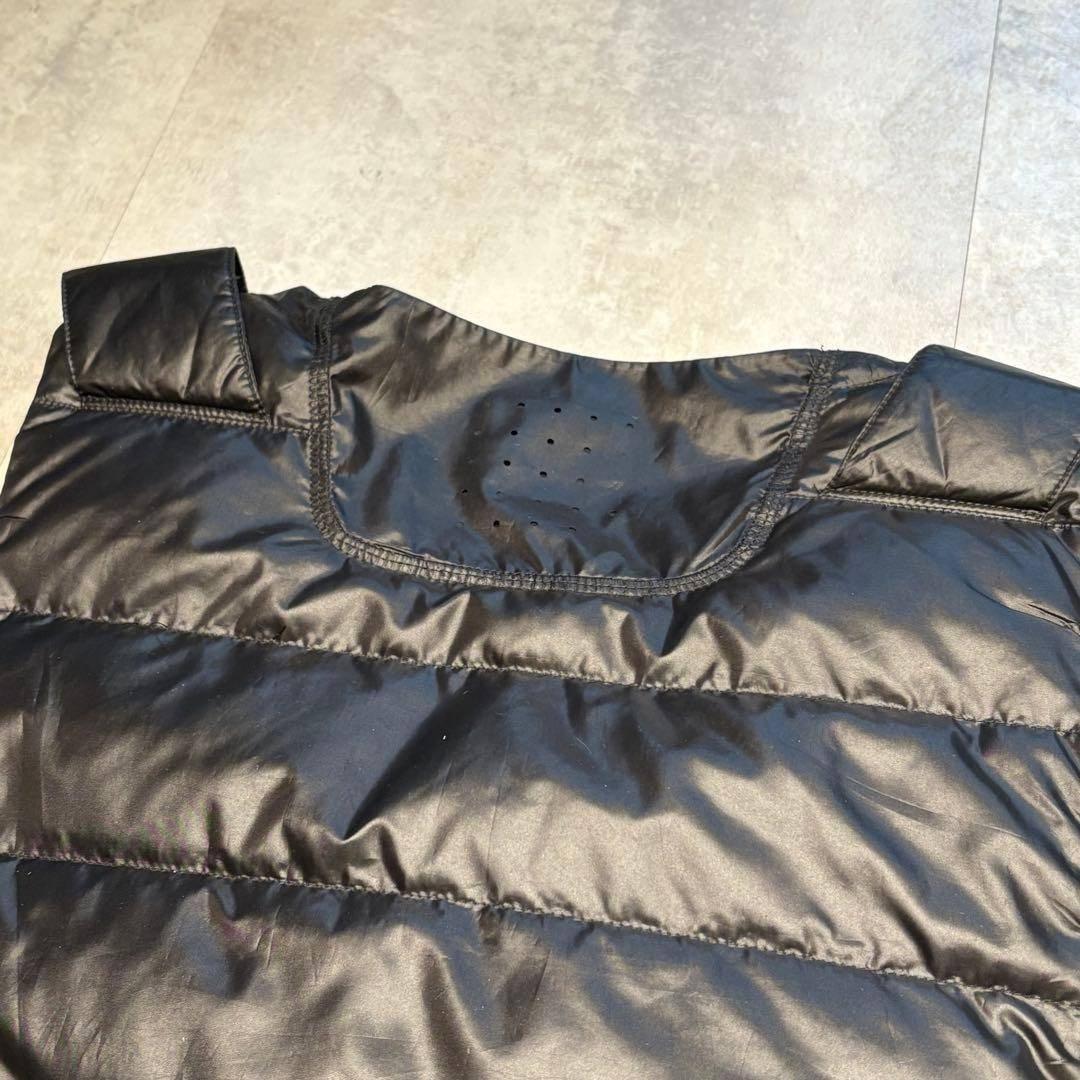 【PUMA STAMPD】 ナイロン ダウンベストL ブラック