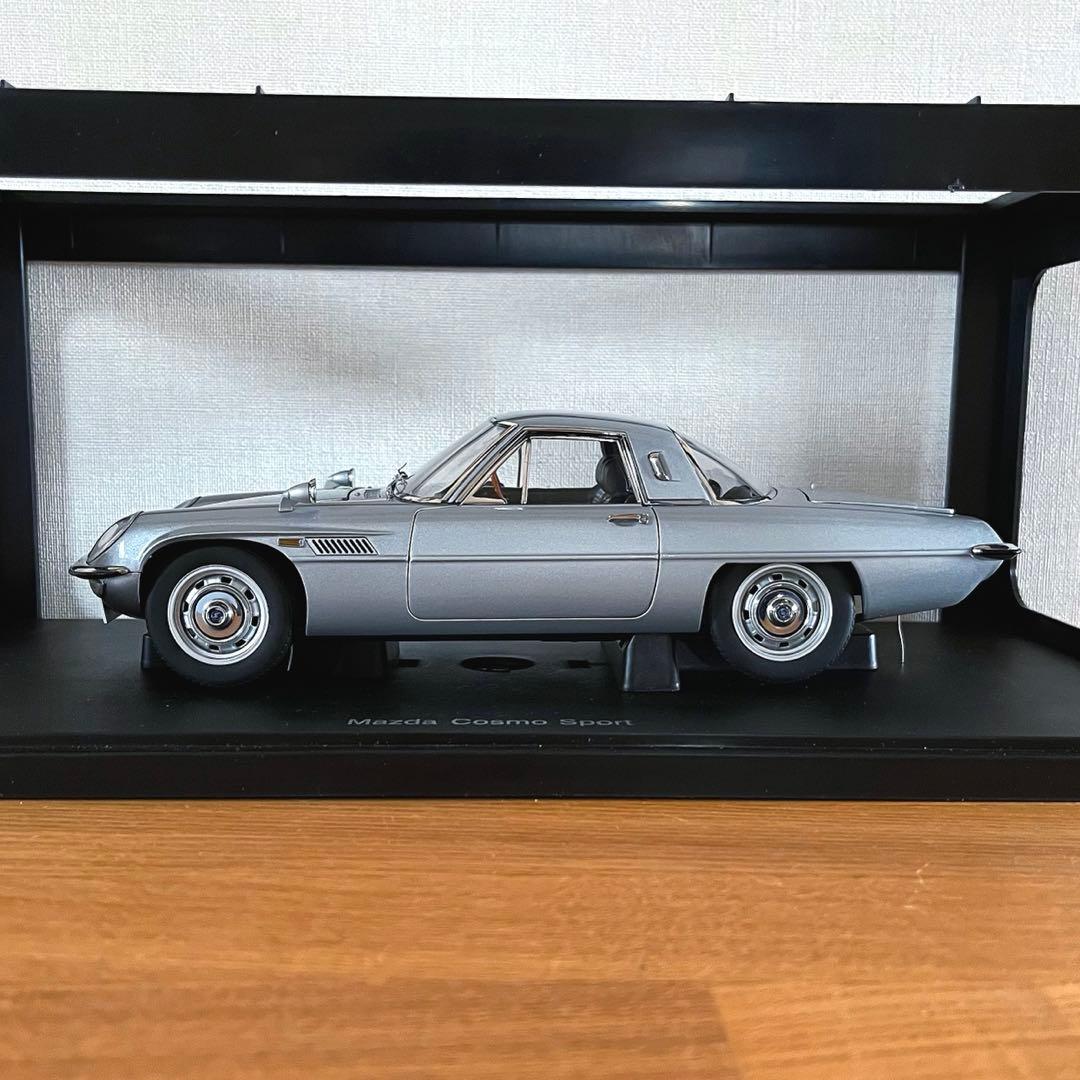 【ミニカー 美品】1/18 オートアート マツダ コスモ スポーツ