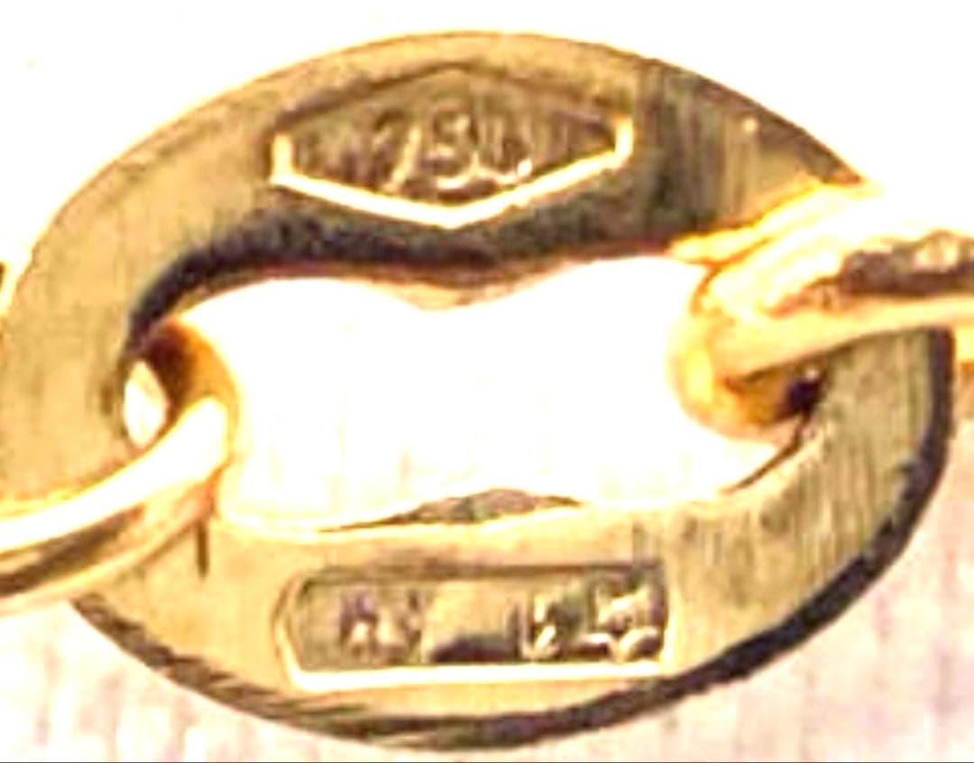 御売約御礼煌めきイタリアスキンネックレス