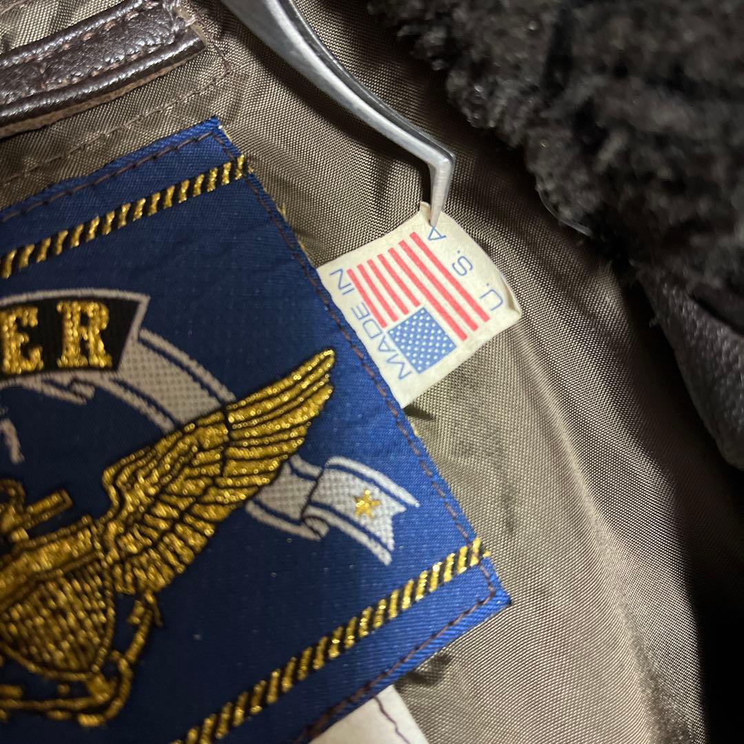 ジョー太郎　米軍海軍　G-1 フライトジャケット　COOPER社