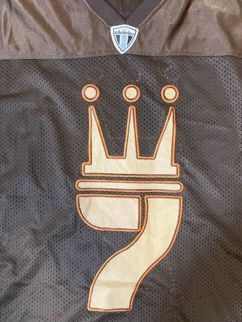 dada supreme ゲームシャツ 00's bboy b系 茶色 4XL