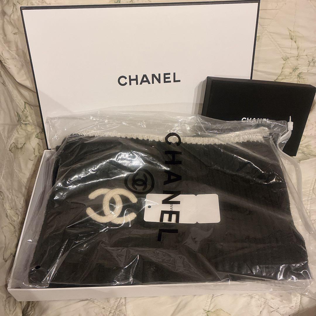 ノベルティ マフラー黒