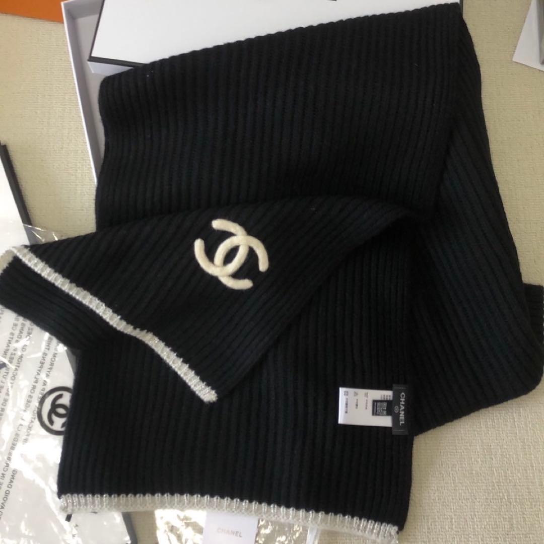 ノベルティ マフラー黒