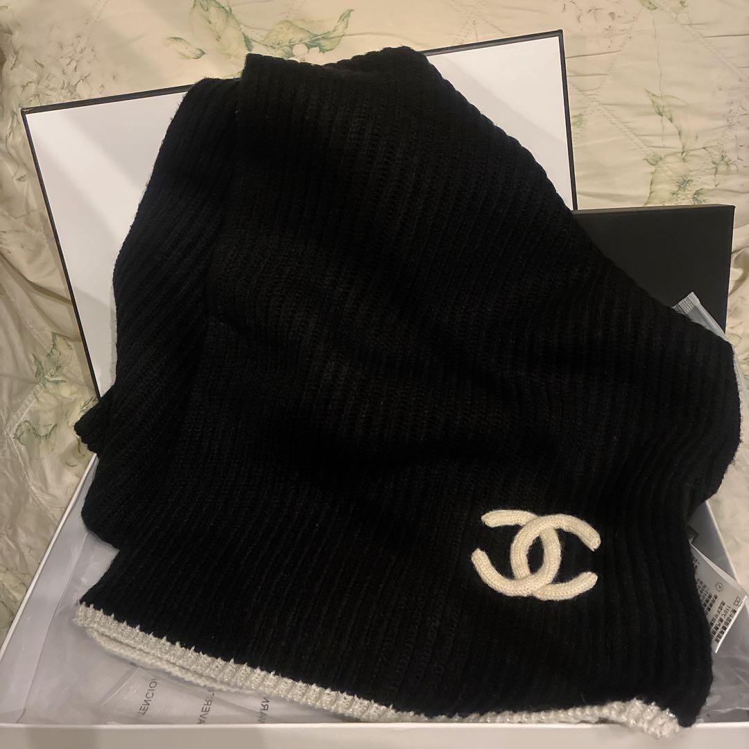 ノベルティ マフラー黒