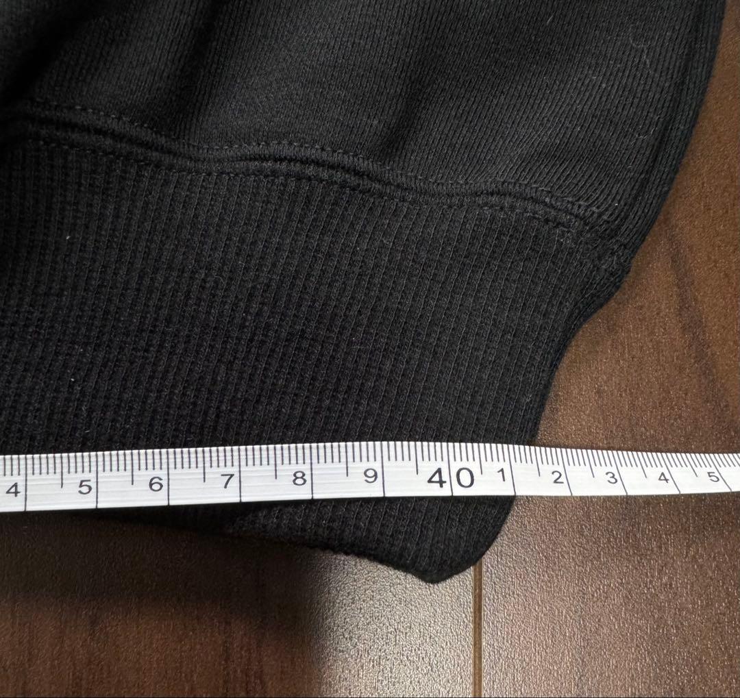 専用［新品］mikiHOUSE ブラック トレーナーSサイズ ジュニア 大人