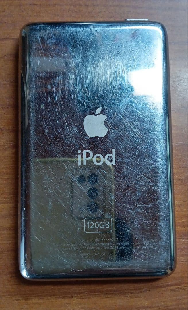 ポータブルプレーヤー iPod Classic 120GB