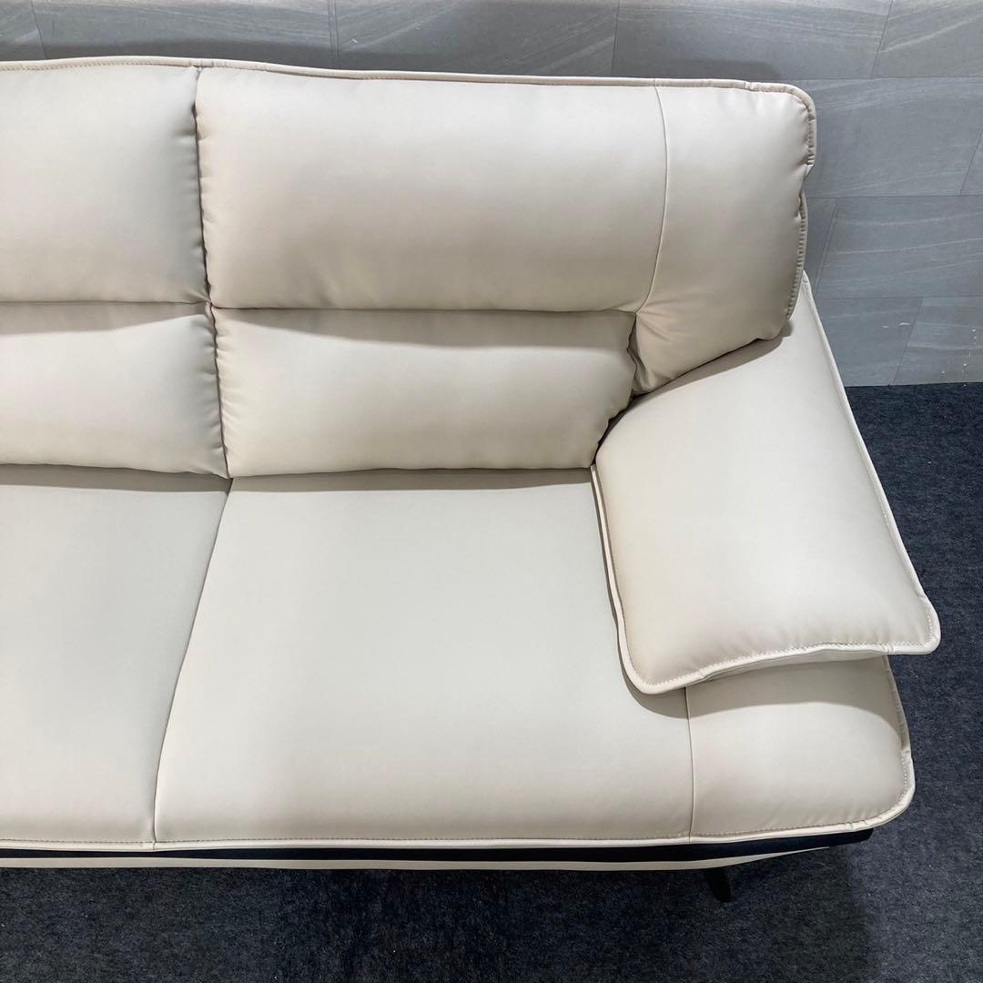 ニトリ 革張りソファ ロゾ Nシールド アンチウイルス 2人がけ d4807