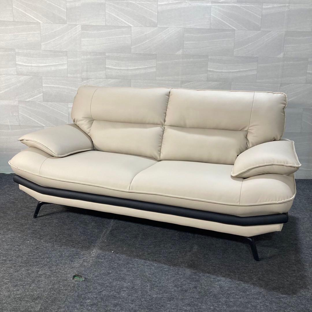 ニトリ 革張りソファ ロゾ Nシールド アンチウイルス 2人がけ d4807